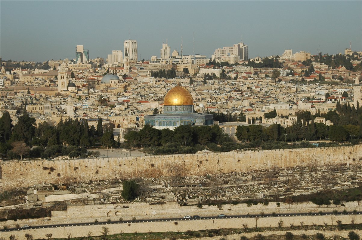 Panorama starej Jerozolimy